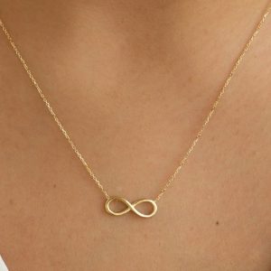 Infinity Golden Necklace