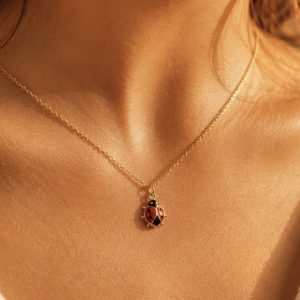 Ladybug Necklace