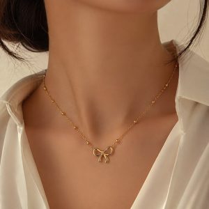 It’s Bow Time! Necklace
