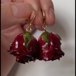 Rose Earrings